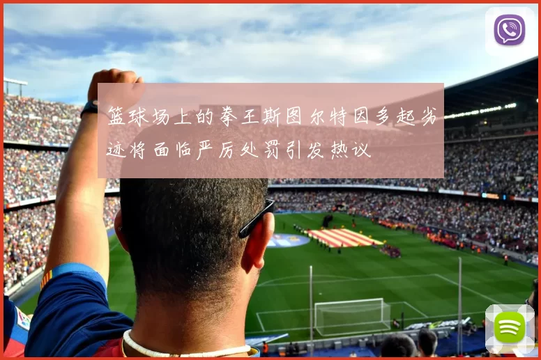 篮球场上的拳王斯图尔特因多起劣迹将面临严厉处罚引发热议
